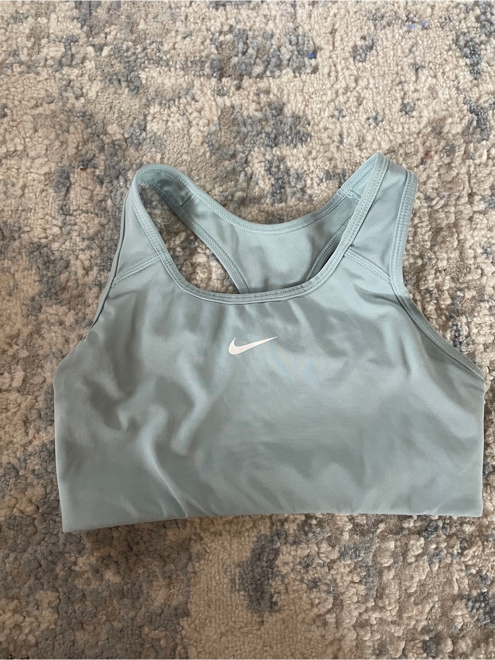 Nike Pale Blue Racerback Sports Bra
